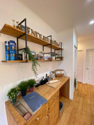 After　キッチンカップボード